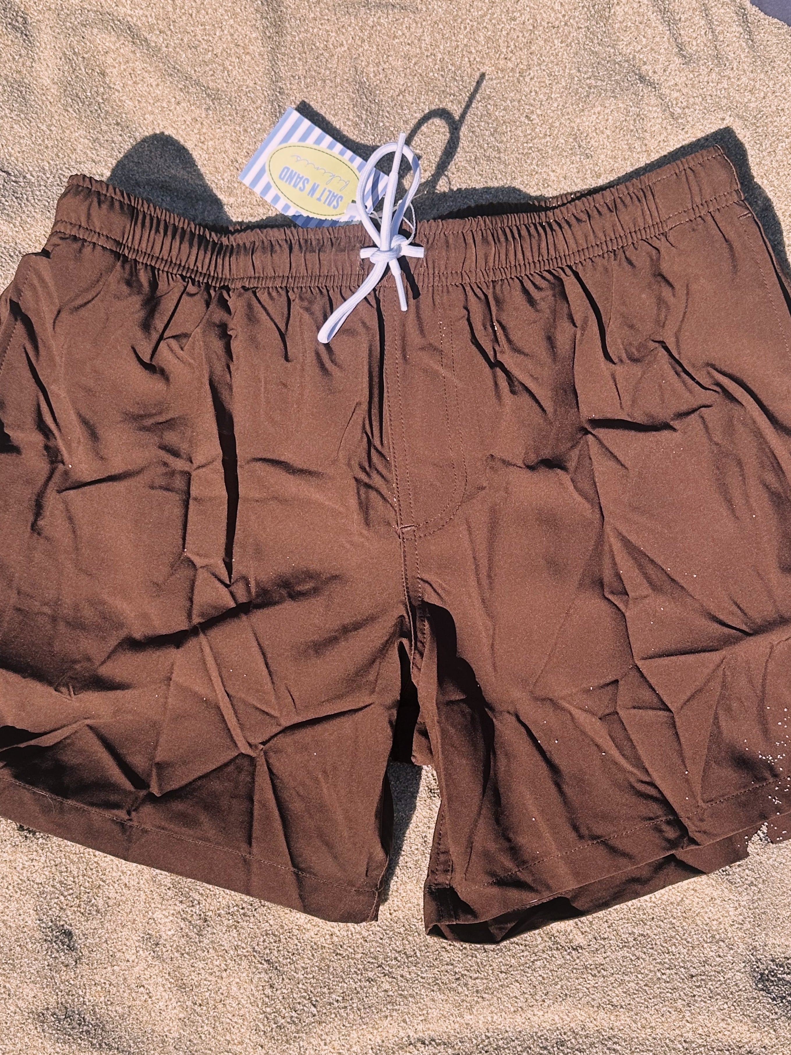 SUN-KISSED MOCHA SHORTS