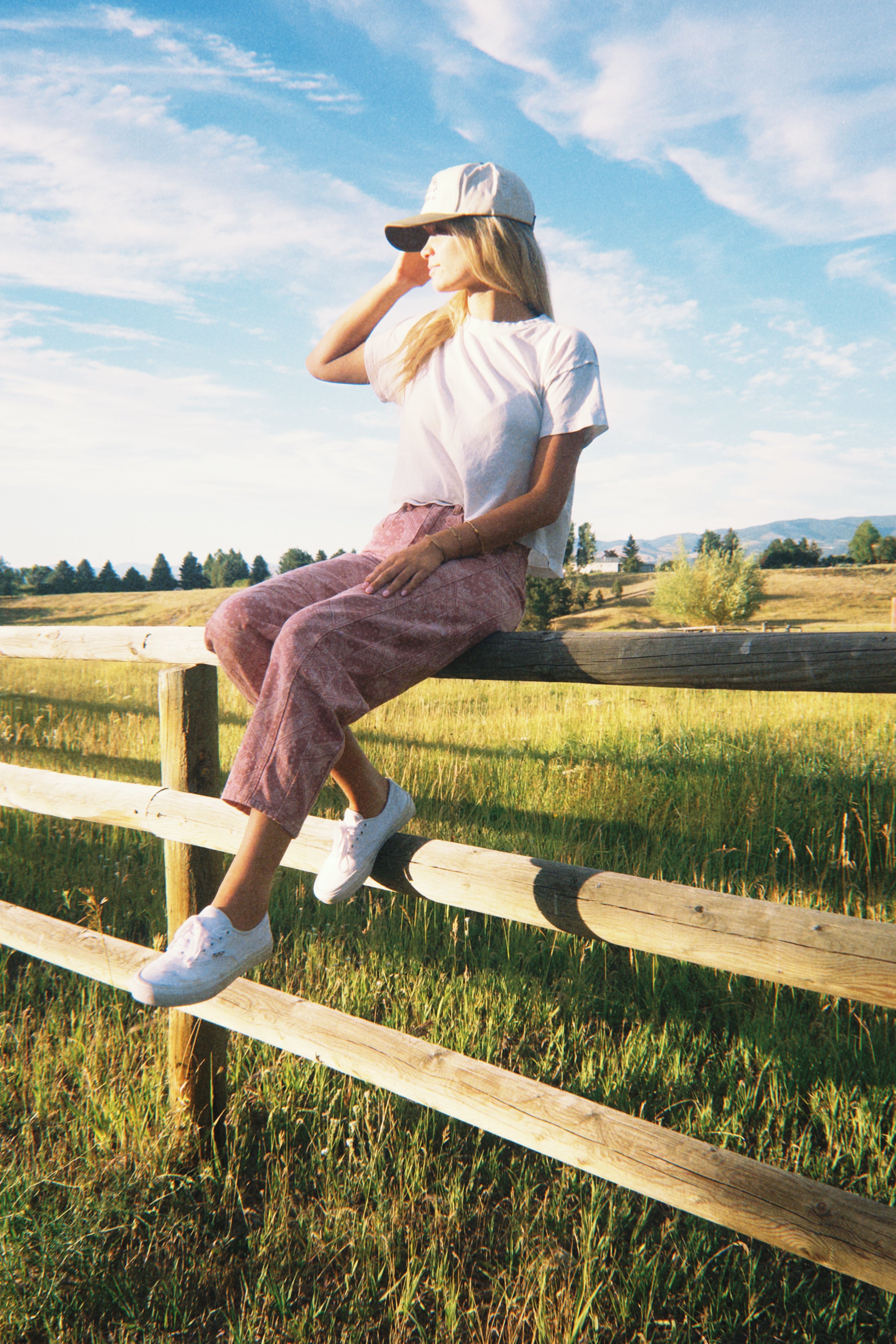 Sunset Paisley Jeans