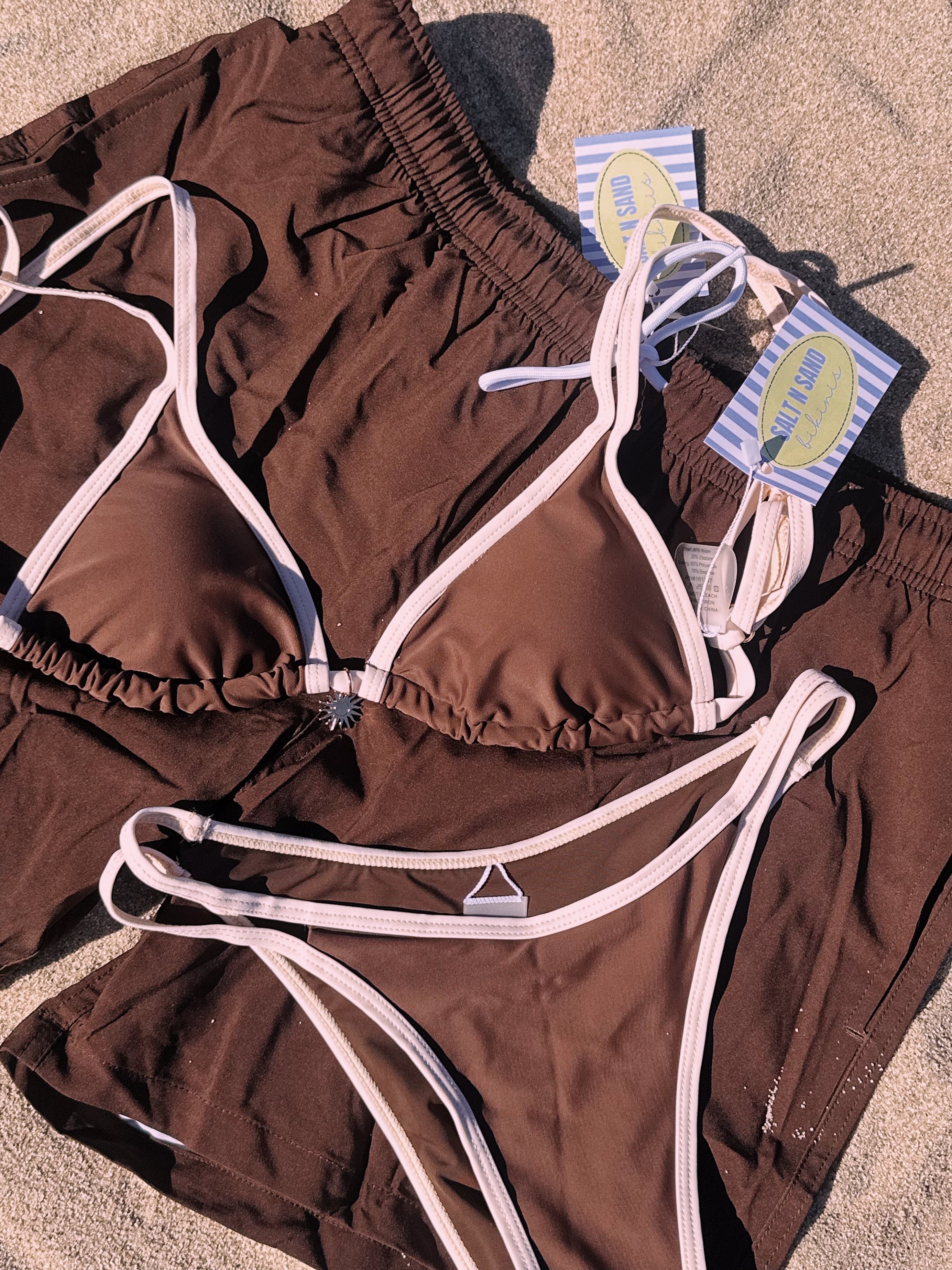 SUN-KISSED MOCHA SHORTS